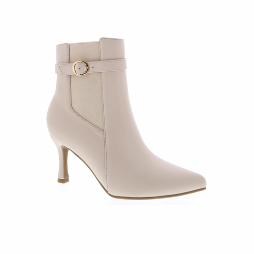 Pointed Toe High Ankle Boots