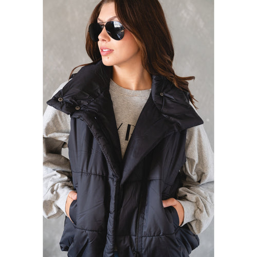 Tessa Asymmetrical Puffer Vest