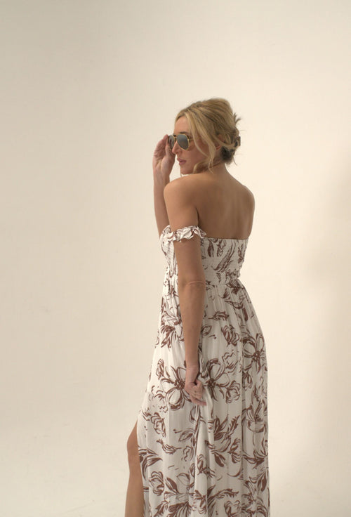 Promesa Kinsey Off the Shoulder Maxi