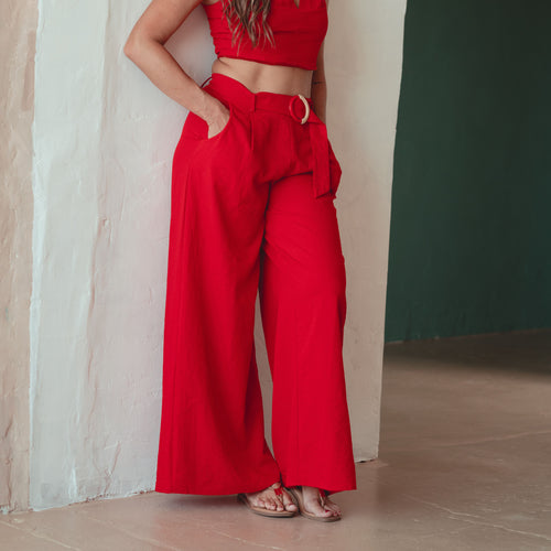 Red Pants Set - PANTS ONLY